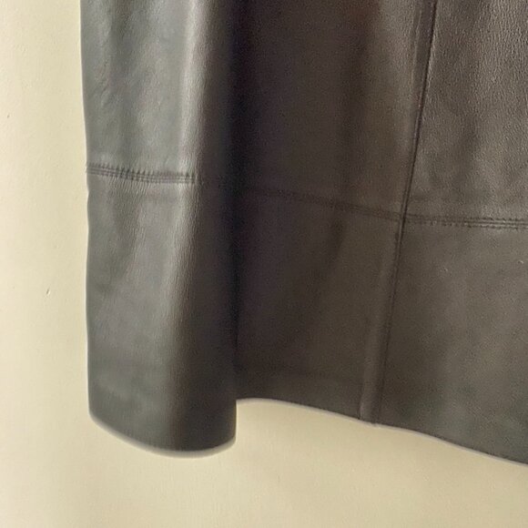 COS Leather Mini Pinafore Dress - Picture 5 of 5